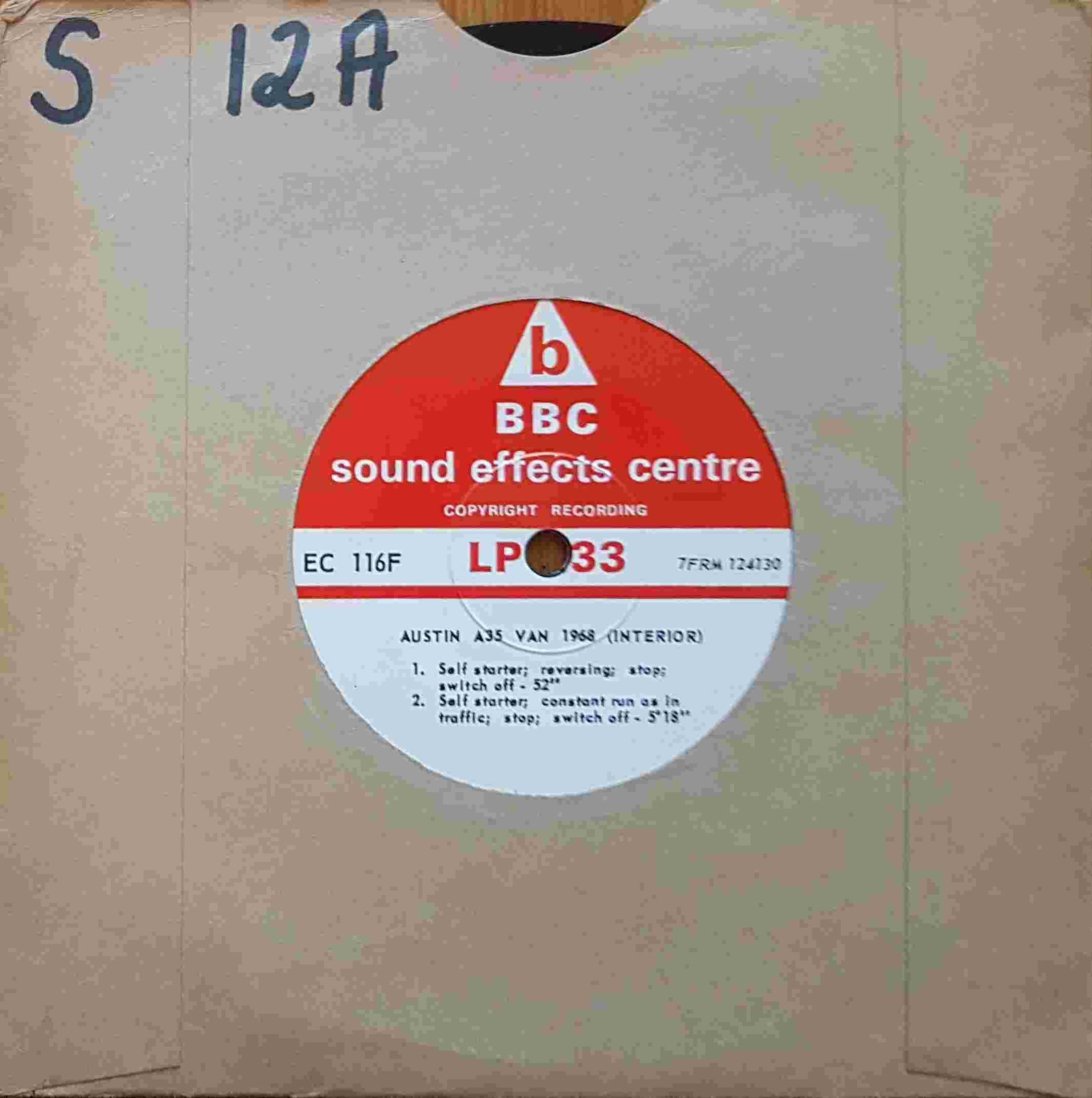 Back cover of EC 116F